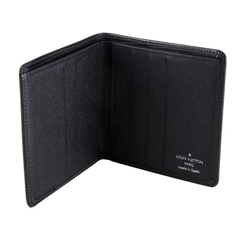 lv bifold wallet|louis vuitton black wallet men's.